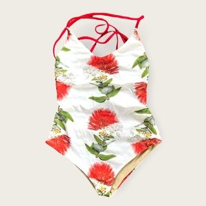 Hawaiian designer lehua swimwear